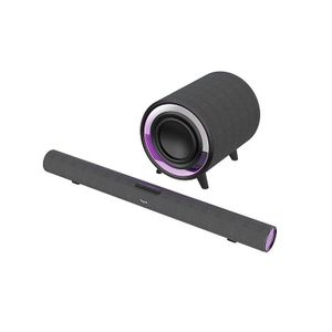 Royal 140W Powerful Bass Soundbar with Wireless Circular Subwoofer
