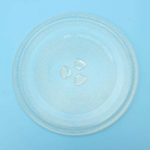 9.6 Inch Microwave Plate Spare Microwave Dish Durable Universal Microwave  Turntable Glass Plates Round Replacement Plate