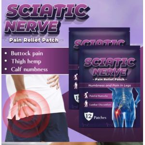 Sumifun sciatica erve pain,bone and joint relief patch-12pcs