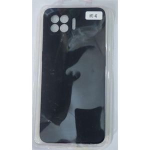 Oppo A93 Silicon Back Case -Black