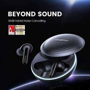 Oraimo SpaceBuds 50dB Hybrid Noise Cancelling Wireless Earbods