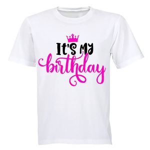 Quality Birthday Ladies Round Neck Polo Printed T-Shirt