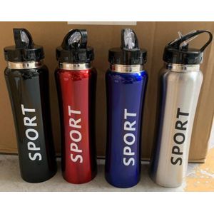 4 pieces Sport Stainless Steel Vacuum Water Bottle – Leakproof Insulated Flask