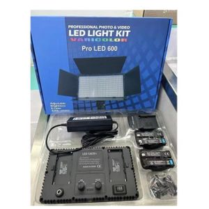  Pro LED 600 Professional Photo & Video LED Light Kit