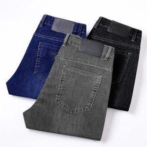 Men Regular Straight Jean Trouser For Men-Blue
