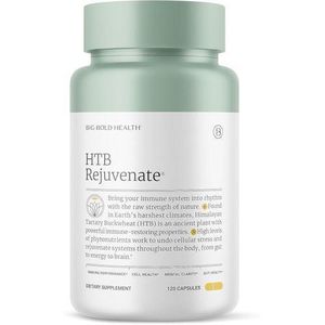 BIG BOLD HEALTH HTB Rejuvenate - Immune Health Support Supplement - Himalayan Tartary Buckwheat 120 Capsules
