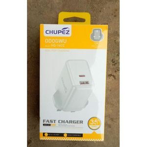 Chupez SHPLUS 65W Super Fast Charger Head For USB Connector and Type-C to C Connector