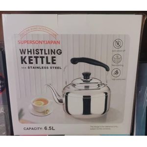6.5 Litre Stainless Steel Whistling Kettle