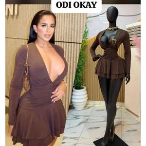 beautiful bodycon short gown for ladies