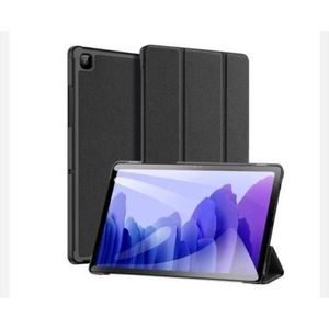 Leather Flip Case With Screen Protector For Samsung Tab A7 Lite / T220 / T225 - Black