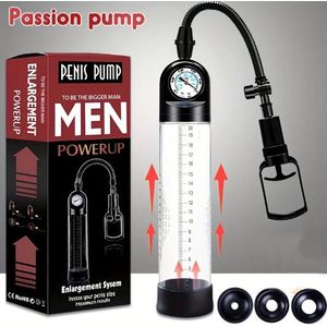 Penis Pump MIGHTY PENIS Enlargenment Pumps Growth Male Vacuum Pump Erectile Growth Pump Extender Enlargement Bigger Penis Pumps Rubber for Men Suction Male Big Penis Enlargement Pump Penins Sleeve Dickk dildo Pump big Penis