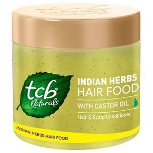 TCB Naturals Indian Herbs Hair Food with Castor Oil Hair Growth Cream 500ml (Big Size) NAFDAC No: A2-4196