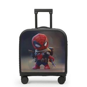 Cartoon Character Trolley Luggage Box