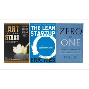 The Art Of The Start + Lean Startup + Zero To One