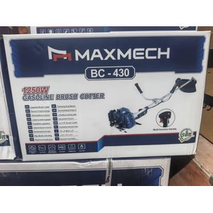 Maxmech BC-430 1250W Gasoline Brush Cutter / Grass Cutter (43cc 2-Stroke)