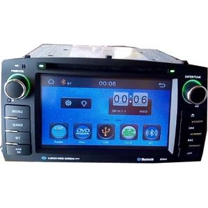 Toyota Corolla 2003 - 2006 Car Stereo DVD Player With Aux Input, USB, SD Slots, Bluetooth For Call & Music + Reverse Camera With 4 Led Lights For Night Usage Too