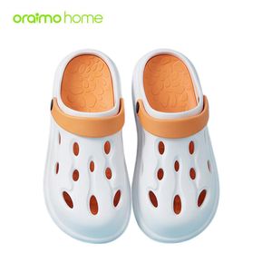 oraimo home Ripplestep Soft Comfort Meets Stylish Fashion Holes Shoes White 42-43