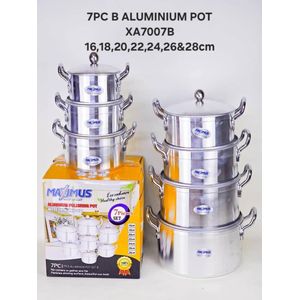 7 in 1 Aluminum Pot Set 