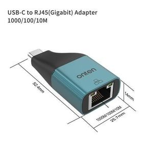 Onten OTN-UC101H Type c to RJ45 Ethernet Adapter10M/100M