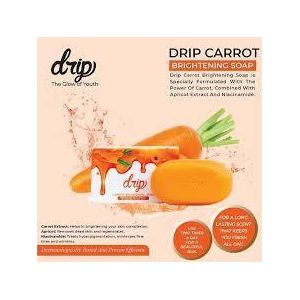 Imperio International Ltd Drip Carrot Brightening soap - 4pcs 