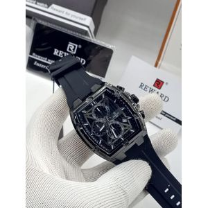 REWARD New Mens Watch Modern High Quality Metallic Hand Clock Hot Selling Fashion Quartz Watches Relojes Para Hombre