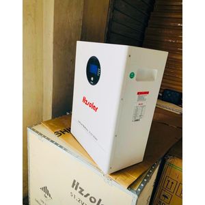 Hzsolar 25.6V 300Ah 7.68kWh LiFePO4 Lithium Battery with LCD for 3KVA-5KVA Inverter Solar System