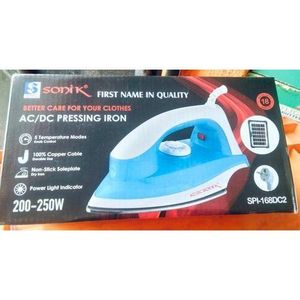 Sonik Inverter Friendly Solar Pressing Iron - 250W