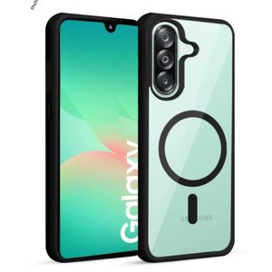 Samsung GALAXY A17/A26/A07/M07/F07/S21/S22/S24 ULTRA CLASSIC STYLIST MAGSAFE PROTECTIVE BACK CASE-Black