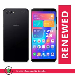 Huawei nova 2s smartphone, Android system, 8GB RAM+256GB ROM, front camera 20 million+2 million pixels, rear camera 20 million+16 million pixels, 5.65-inch display screen, 2160x1080 pixel resolution, 3340mAh battery, dual SIM card, black