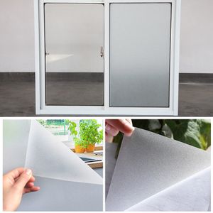 3D 100x45cm Anti-static Glass Sticker Opaque Flower Film On Glass Home  Decor Window Vinyl Sticker Non-Adhesive Static Cling adhesive Rainbow  Sticker