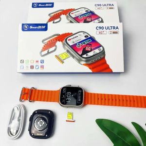 C90 Ultra 4G Smart Watch With SIM Card 64GB ROM