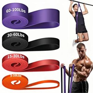 4pcs Resistance Bands with Stackable Tension