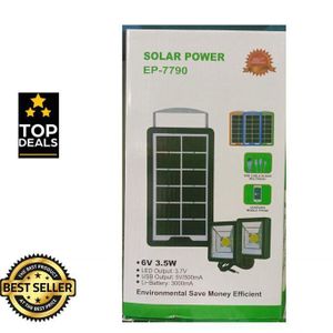 Solar Power System Charge All Mobile With Light