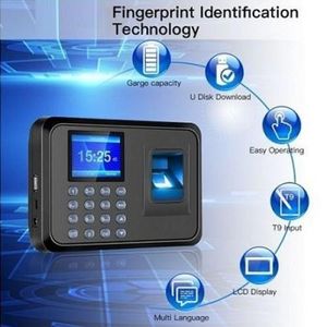 Standalone Fingerprint Time Attendance Clock Machine