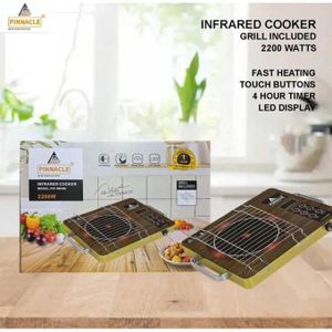 Pinnacle Infrared Electric Cooker with Grill (Prepaid Meter Friendly)