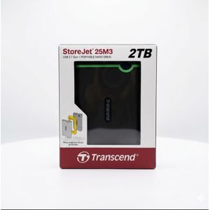 Transcend StoreJet 25M3 portable External Hard Drive 2TB 