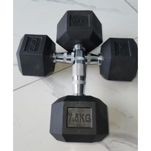 7.5 KG HAXAGON DUMBELL