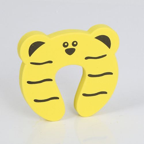 Generic 1Pc Baby Safe Door Stopper Cute Animal Cabinet Locks Door Clip Kids  Finger Protector Soft Foam Door Stopper