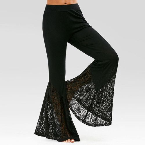 Lace Flare Pants