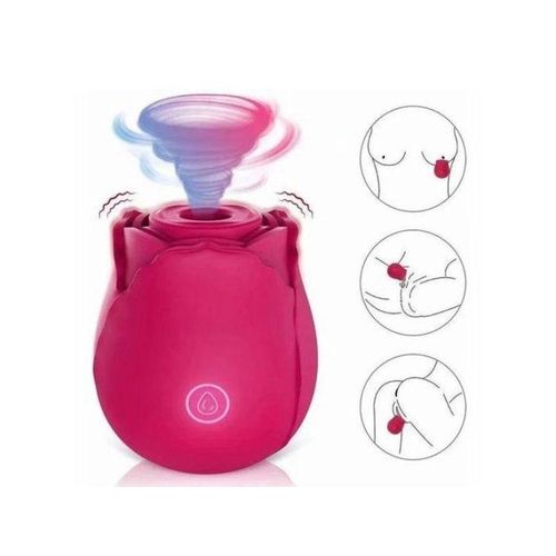 Rose Vibrator G Spot Intimate Sucker Vagina Sex Toys X1