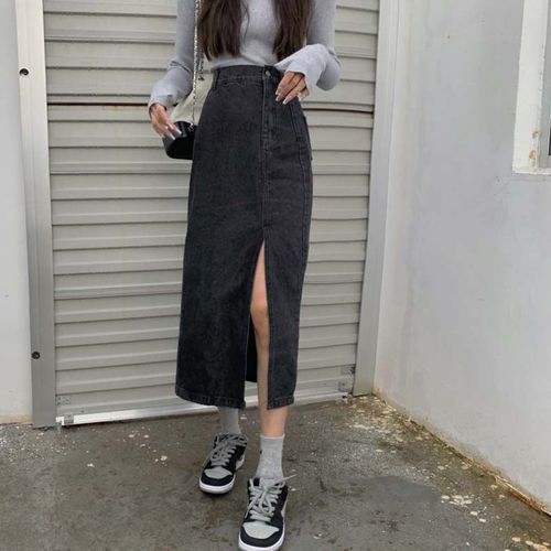 Long straight summer skirts online