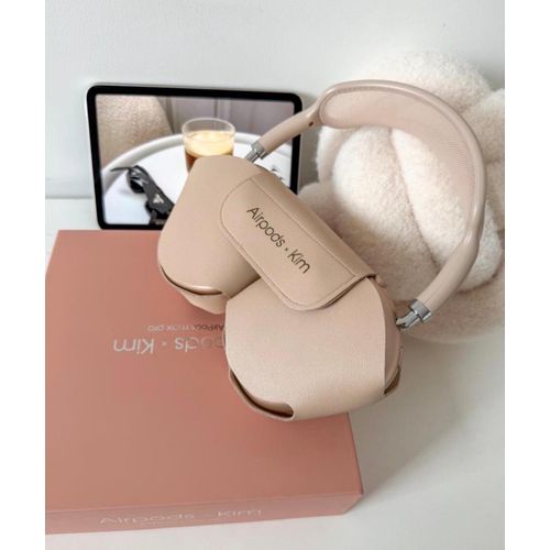 product_image_name-Generic-Airpods Max Pro - Airpods x Kim Wireless Over-Ear Headphones, Pro-Level Active Noise Cancellation, Transparency Mode, Personalized Premium Headset. ( Light Brown ) -2