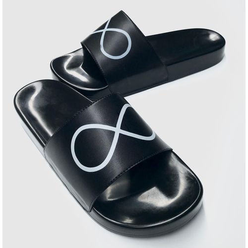 Fashion CROSS - Strap Casual Slide Slippers - BLACK - image 2