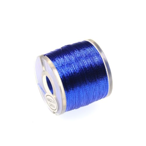 Generic Wifreo 100 Yards/spool Metallic Guide Rod Building Wrapping Fishing  Line Thread Strong Nylon Fibers Nymph Midge Jig Hook Tying Blue 1PC