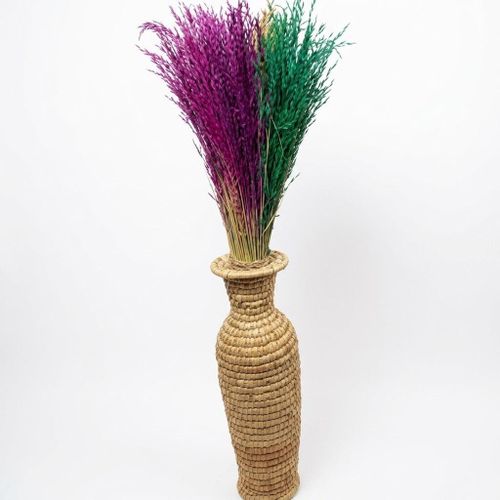 Fashion Raffia Flower VASE
