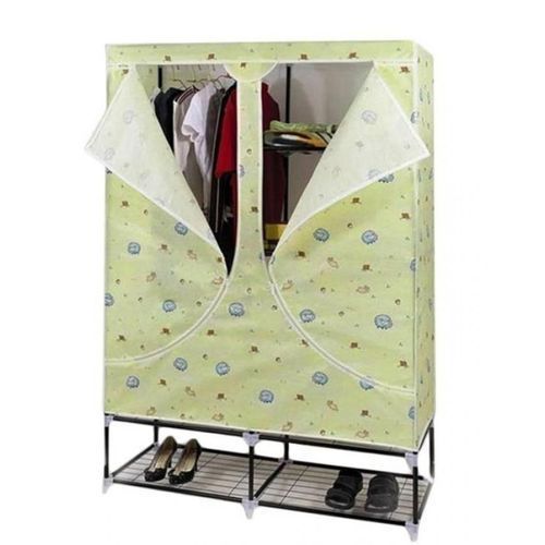 product_image_name-Generic-Mobile Wardrobe Closet  With Shoe Rack-1