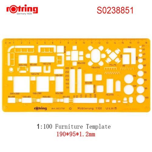 product_image_name-Generic-Rotring Furniture Template 1:00 (For Architectural Drawing)-1