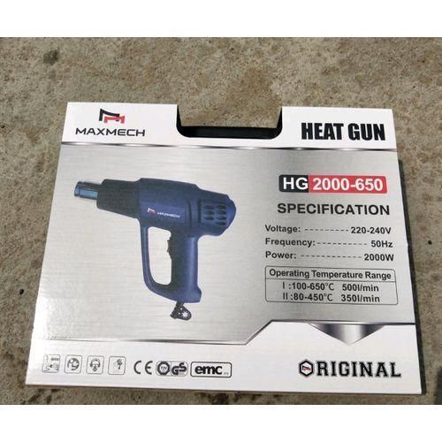Generic Hot Air Hear Gun With Accessories 2000W - image 2