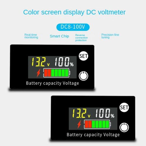 Generic DC8-100V Digital Voltmeter and Battery Capacity Indicator