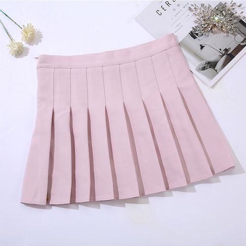 Fashion Pleated Skirt Student 2021 Spring Summer Preppy Short Skirt ...